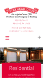 Mobile Screenshot of overheaddoorofreading.com
